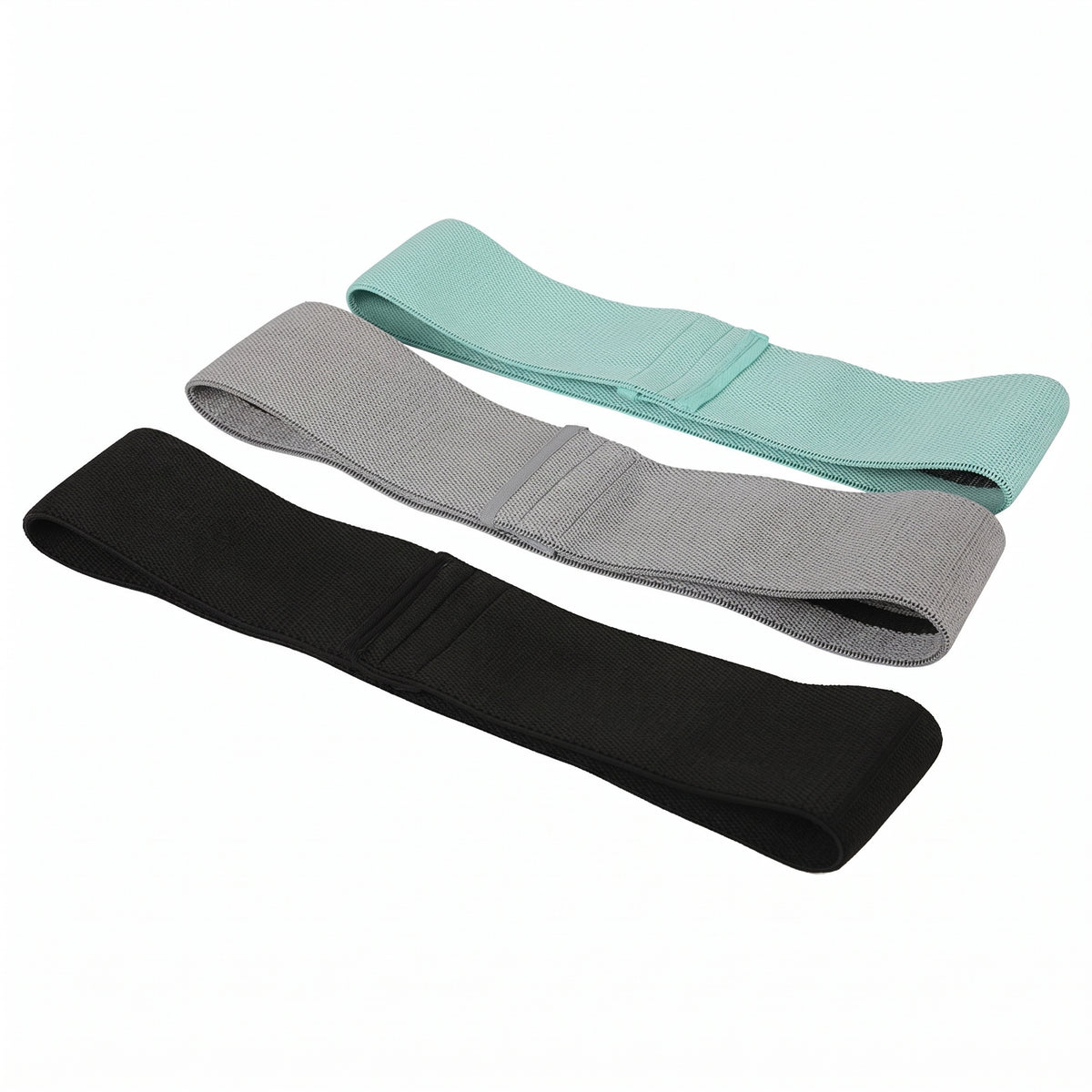 AKTIV91 GLUTE-LOOP | 3-Level Cotton Fabric Hip Resistance Band Set