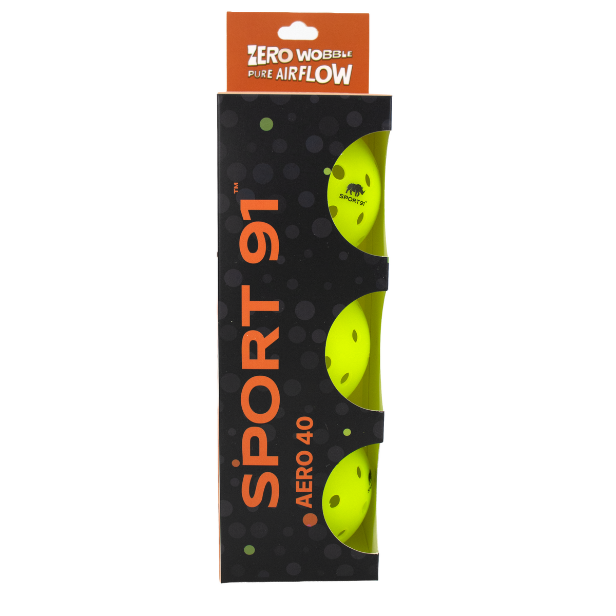 SPORT91 AERO 40 | Outdoor Pickleballs (3-Pack)