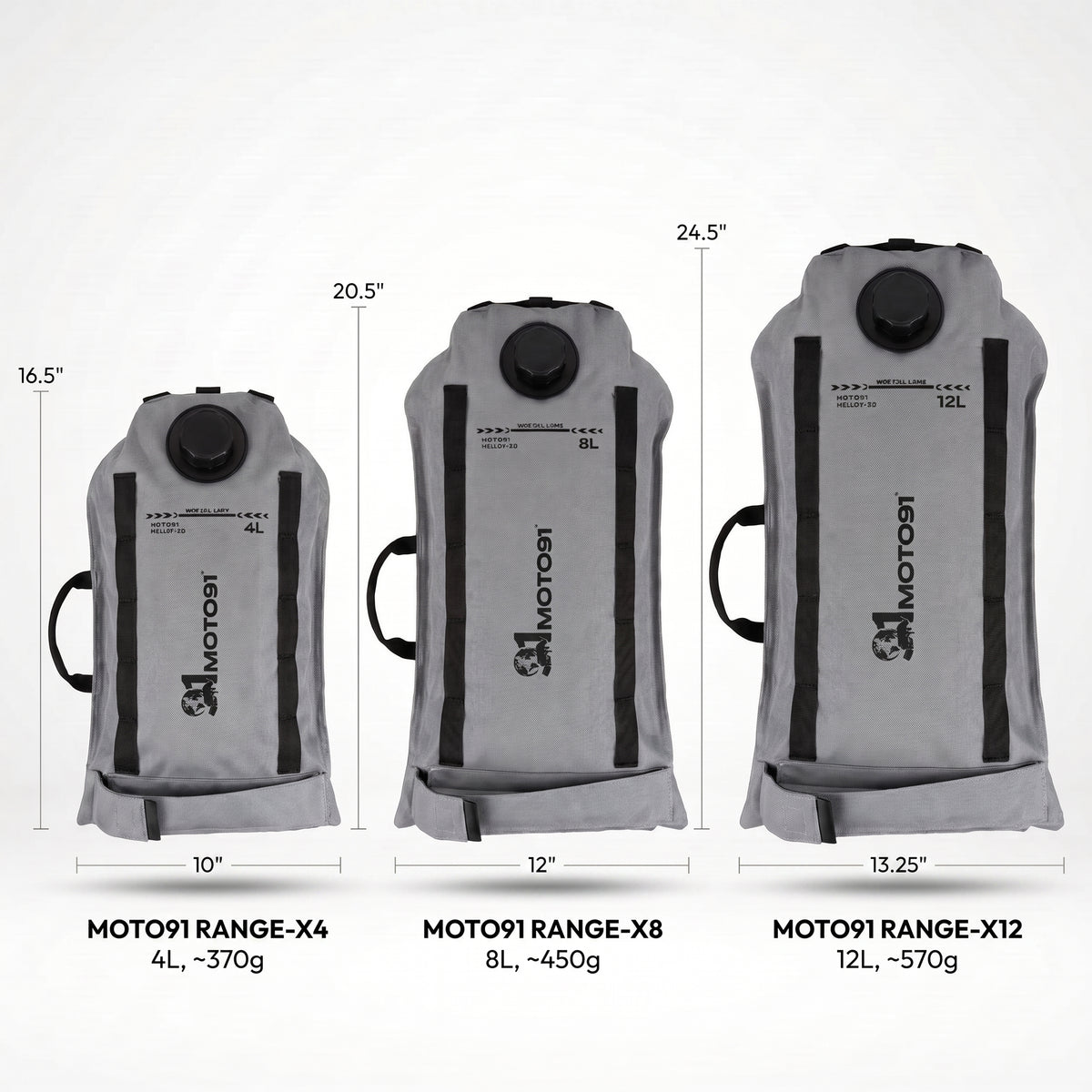 MOTO91 Range-X Overland Auxiliary Fluid Cell