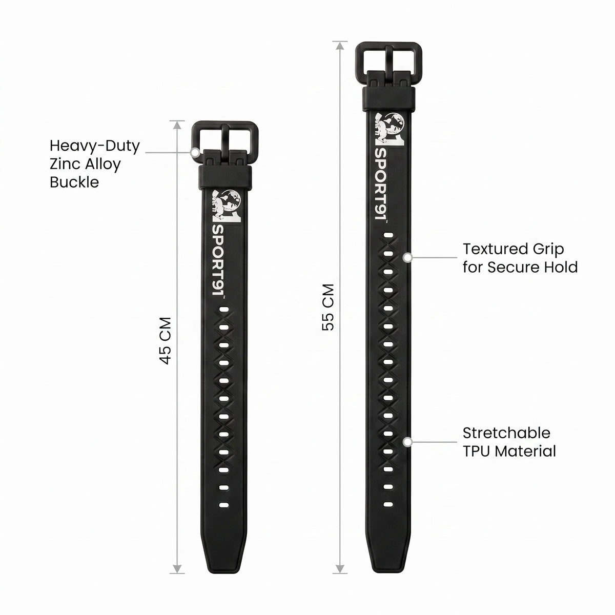 SPORT91 OMNI-STRAP | All-Terrain TPU Utility Strap