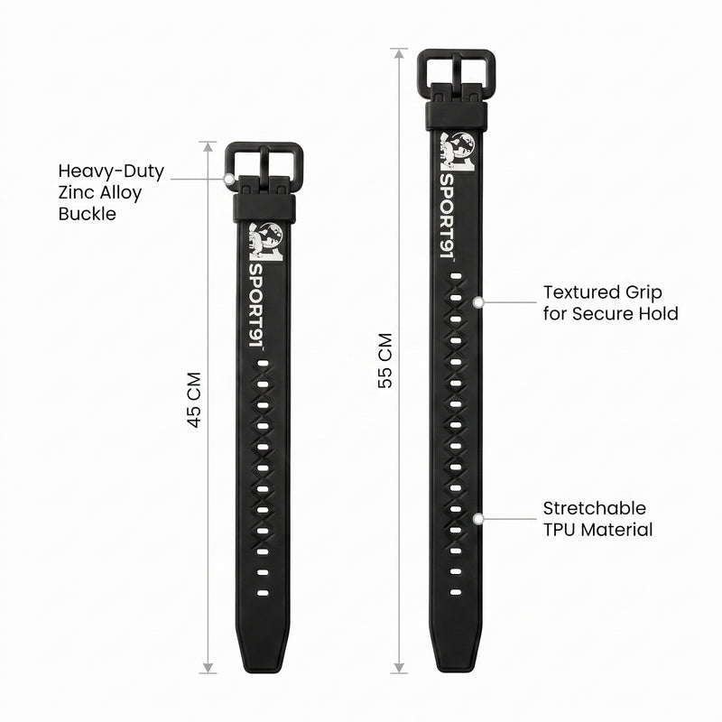 SPORT91 OMNI-STRAP | All-Terrain TPU Utility Strap
