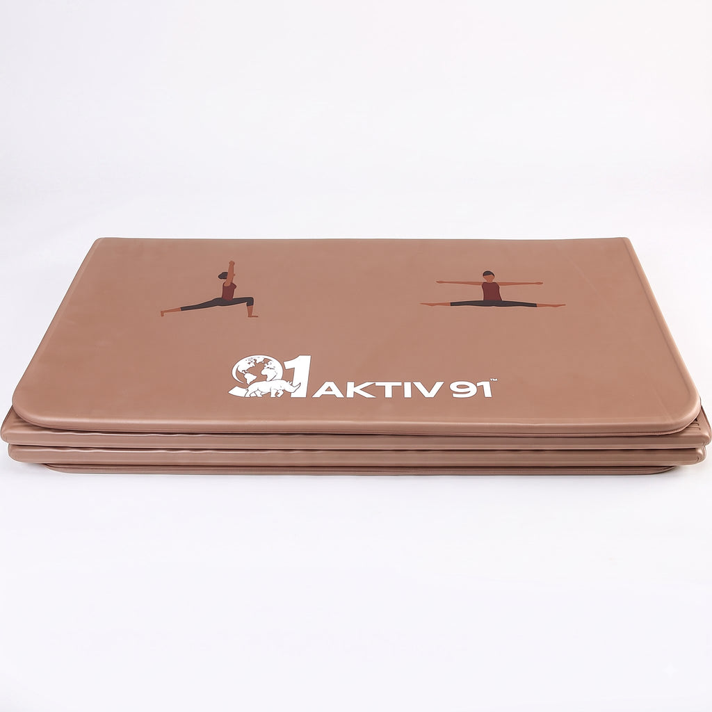 AKTIV91 MAT-ULTRA | Premium 6-Fold Foldable POE Yoga and Pilates Mat